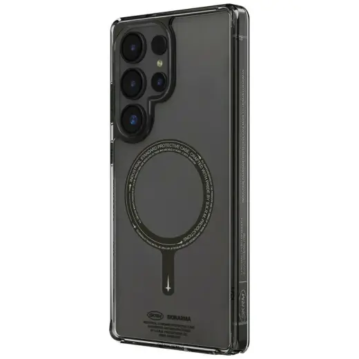 Case Skinarma Saido MagSafe for Samsung   Galaxy S25 Ultra black