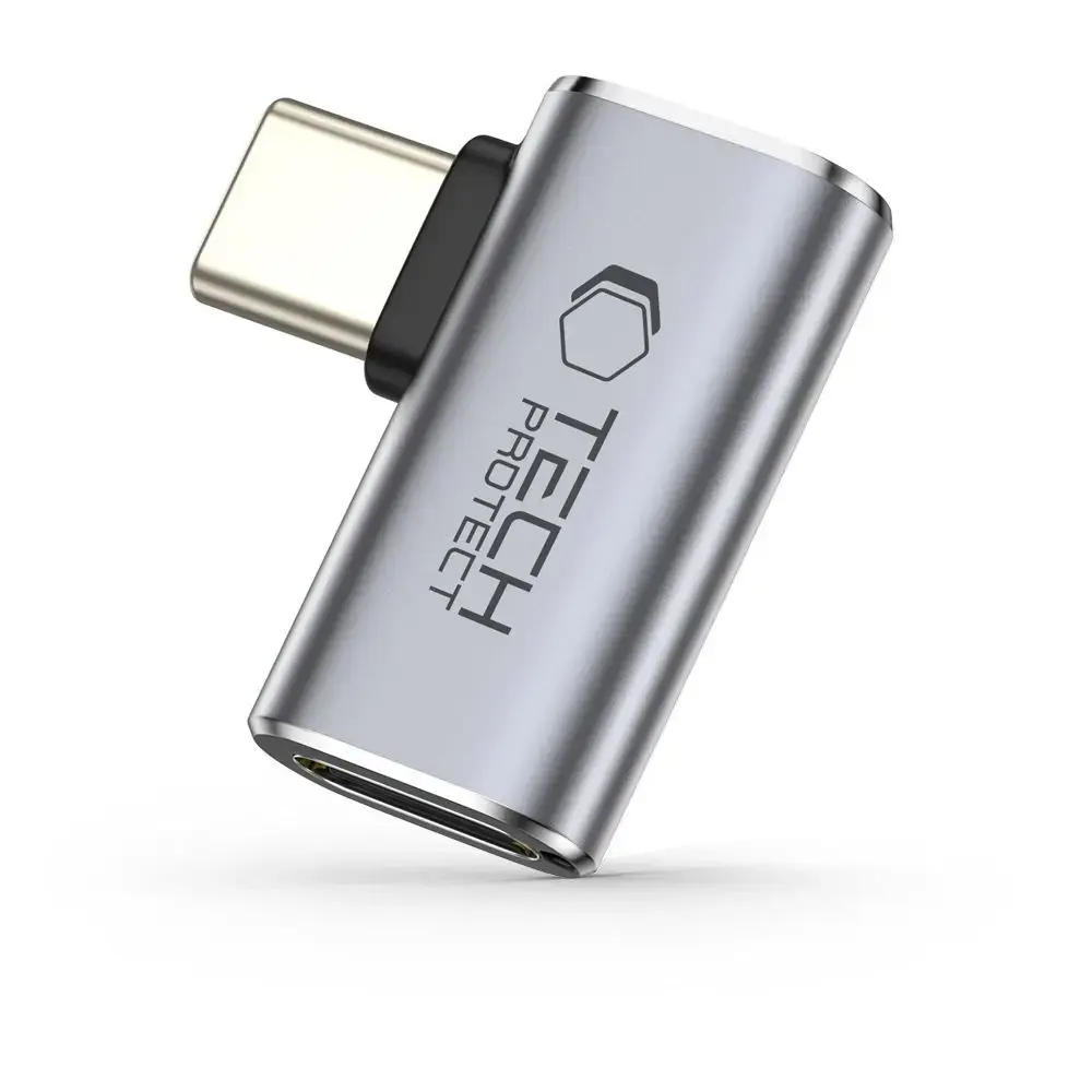 Tech-Protect Ultraboost AA01 adapter | USB-C kuni USB-C | 100W | hall
