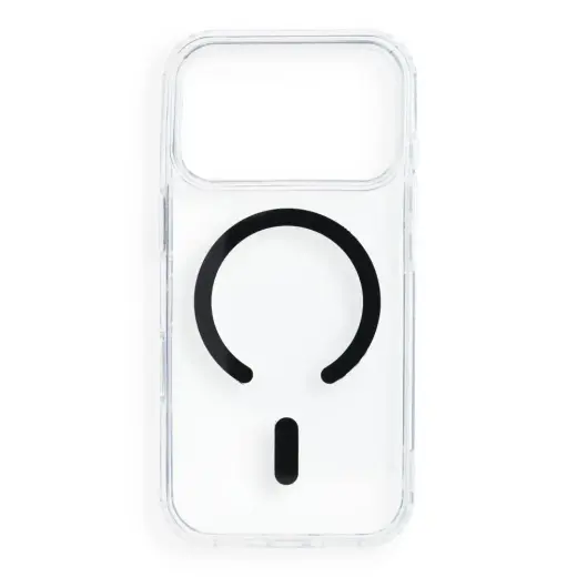 Drop Glue Colorful Ring Mag чехол с поддержкой MagSafe для телефона iPhone 17 Pro | iPhone 18 Pro чёрный