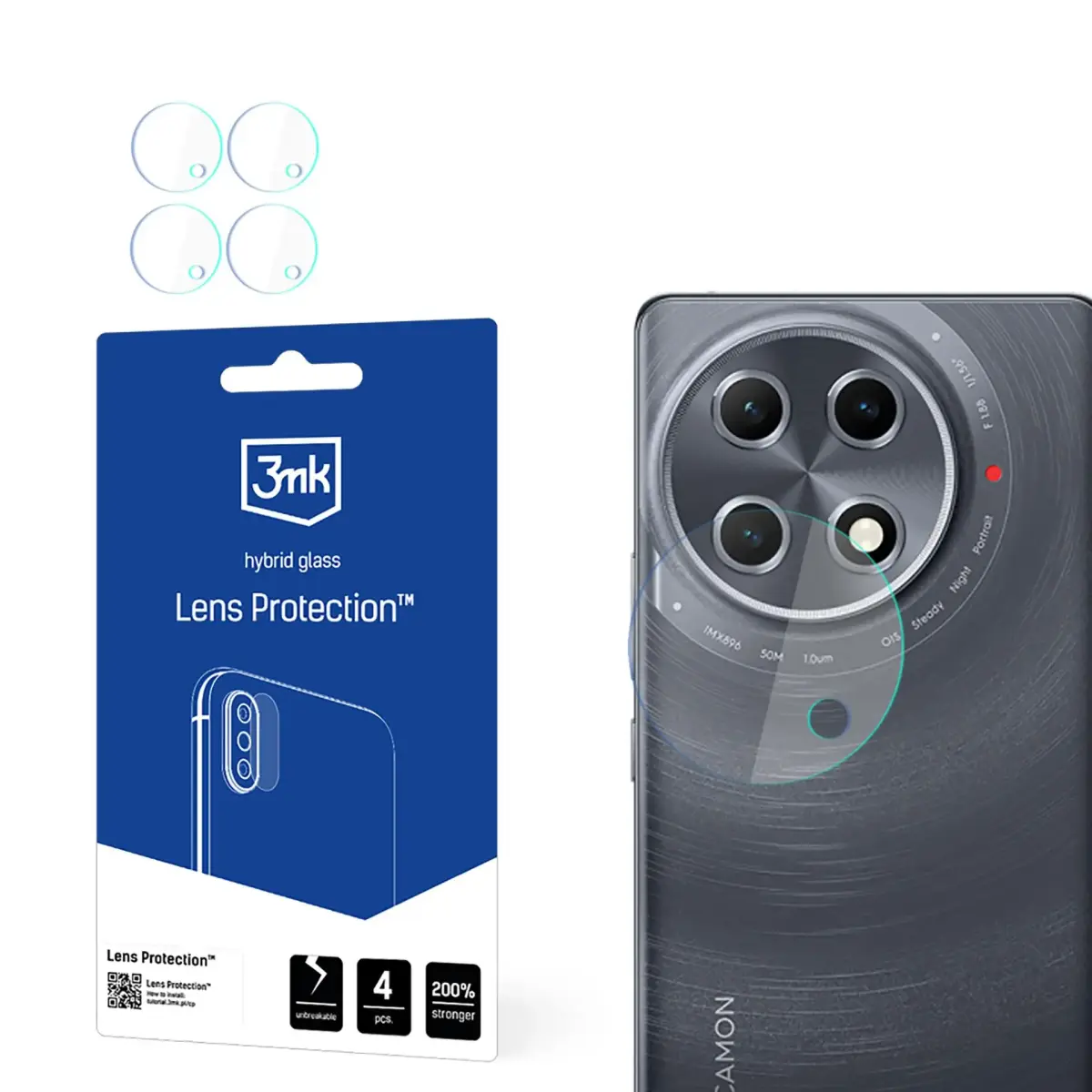 Tecno Camon 30S - 3mk Lens Protection
