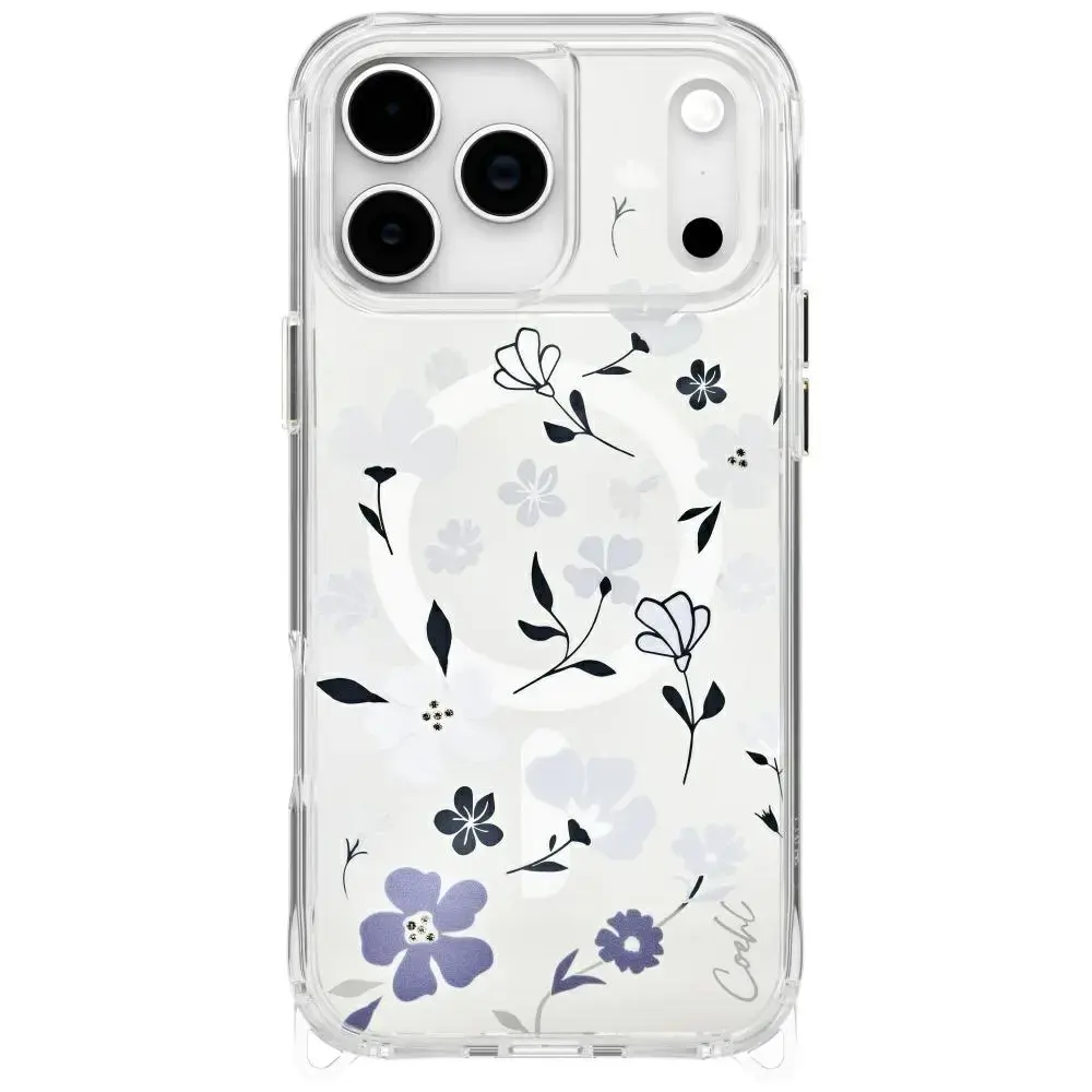 UNIQ Coehl Amara telefono dėklas iPhone 17 Pro Max violetinis