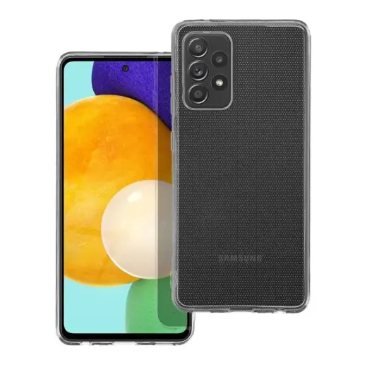 Clear 2 mm maciņš telefonam Samsung Galaxy A52 5G (A526) | A52 4G (A525) | A52s 5G (A528) caurspīdīgs