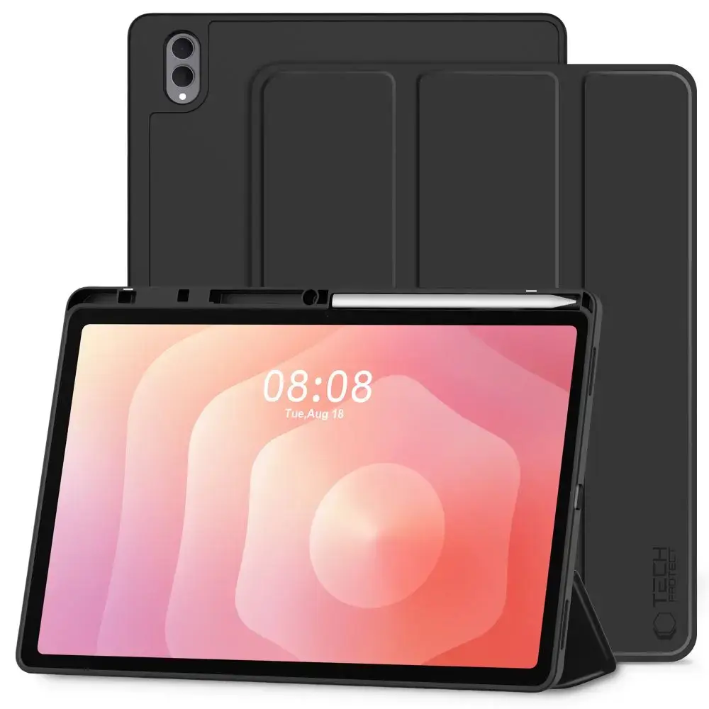 Tech-Protect SC Pen planšetdatora maciņš Galaxy Tab S8 Ultra | Galaxy Tab S9 Ultra | Galaxy Tab S10 Ultra | Galaxy Tab S11 Ultra melns
