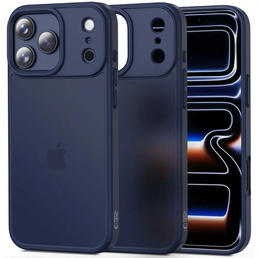 TECH-PROTECT MagMat maciņš telefonam ar MagSafe atbalstu Apple iPhone 17 Pro Max tumši zils