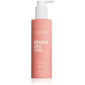 ICONIQUE Professional Bright Like You Shampoo - Obnovující šampon pro barvené vlasy 250ml
