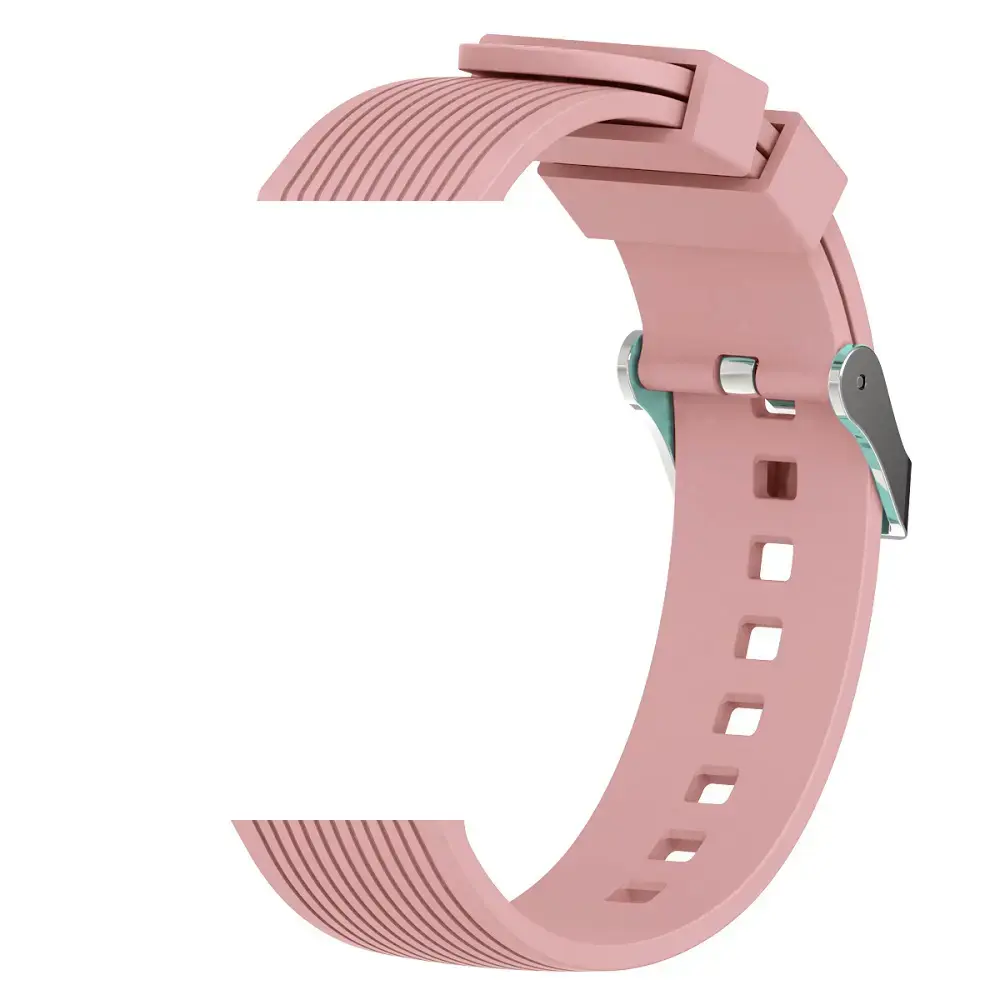 Devia Deluxe Sport išmaniojo laikrodžio dirželis Samsung Galaxy Watch 1/2/3 (42 mm) | silikoninis | rožinis