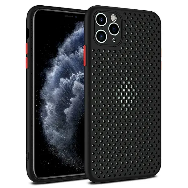 Fusion Breathe Silicone чехол для телефона iPhone 7 | iPhone 8 | iPhone SE (2020) чёрный