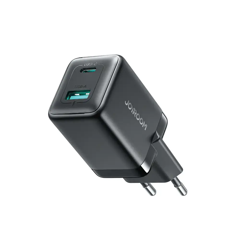 Joyroom JR-TG8 tīkla lādētājs | 45W | GaN | USB-C, USB-A | melns