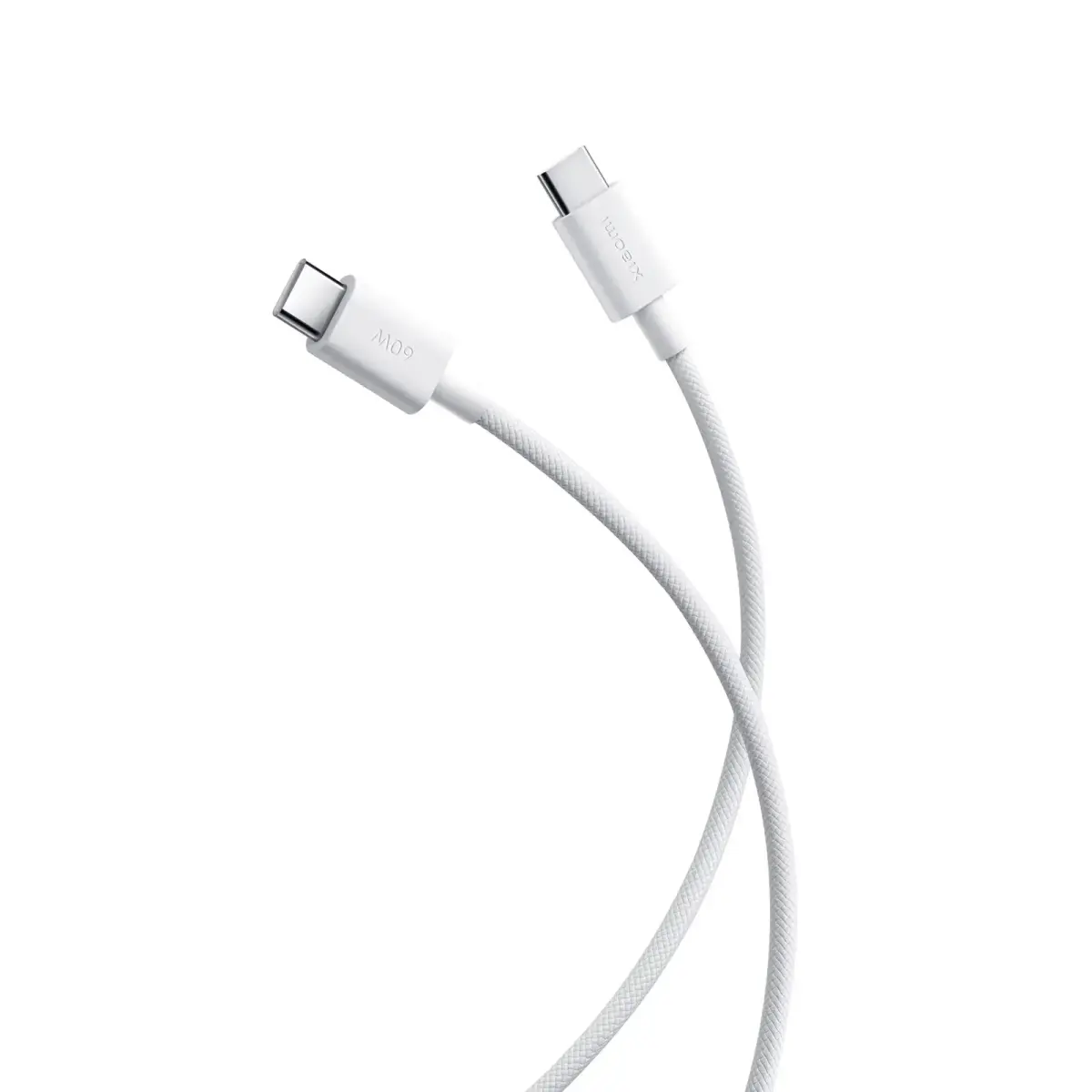 Xiaomi duomenų perdavimo ir įkrovimo laidas | USB-C į USB-C | 15W | 1m | baltas