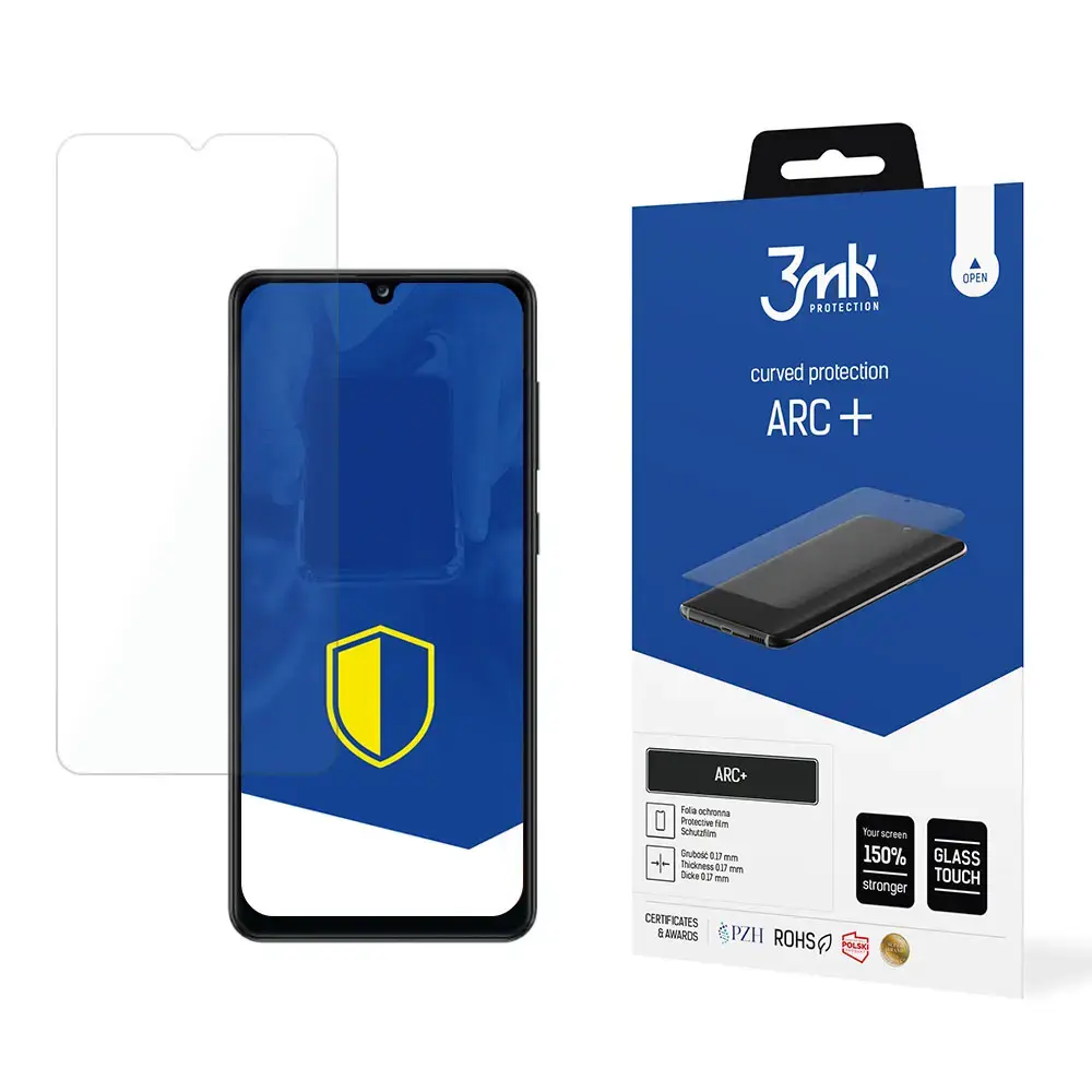 3mk ARC+ aizsargplēve telefona ekrānam Samsung Galaxy A32 5G (A326) (saderīgs ar pirksta nospieduma sensoru)
