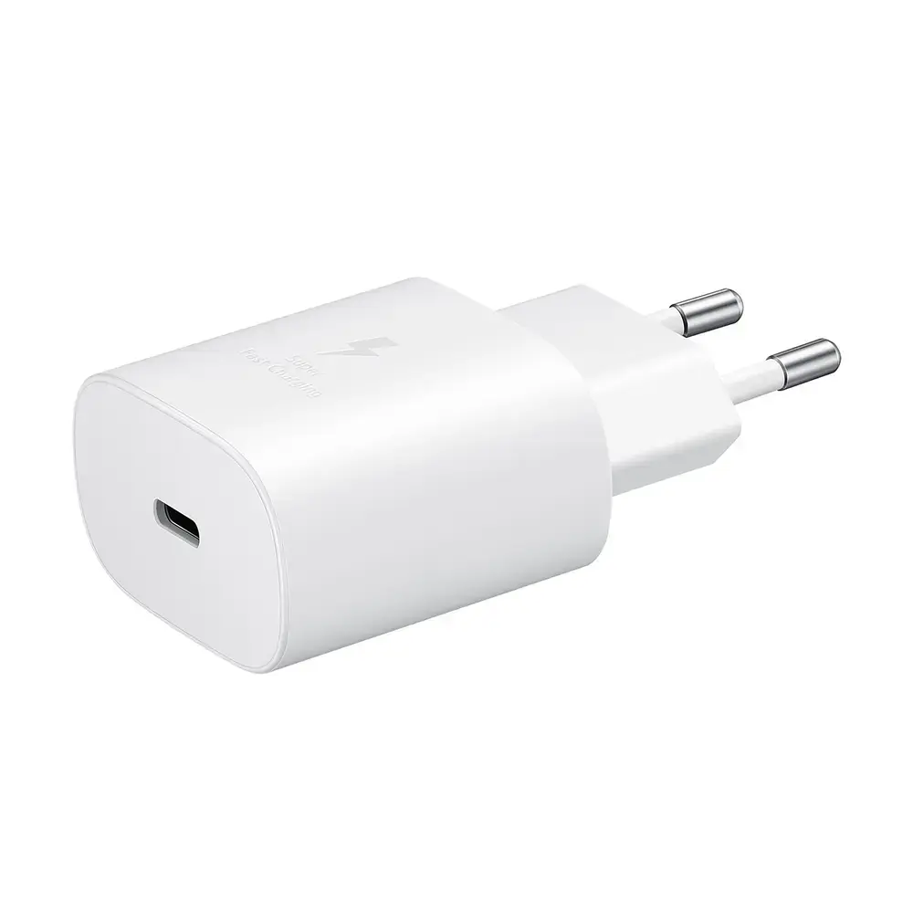 Зарядное устройство Samsung EP-TA800EWE | 25W | PD, PPS | USB-C | белое (OEM)