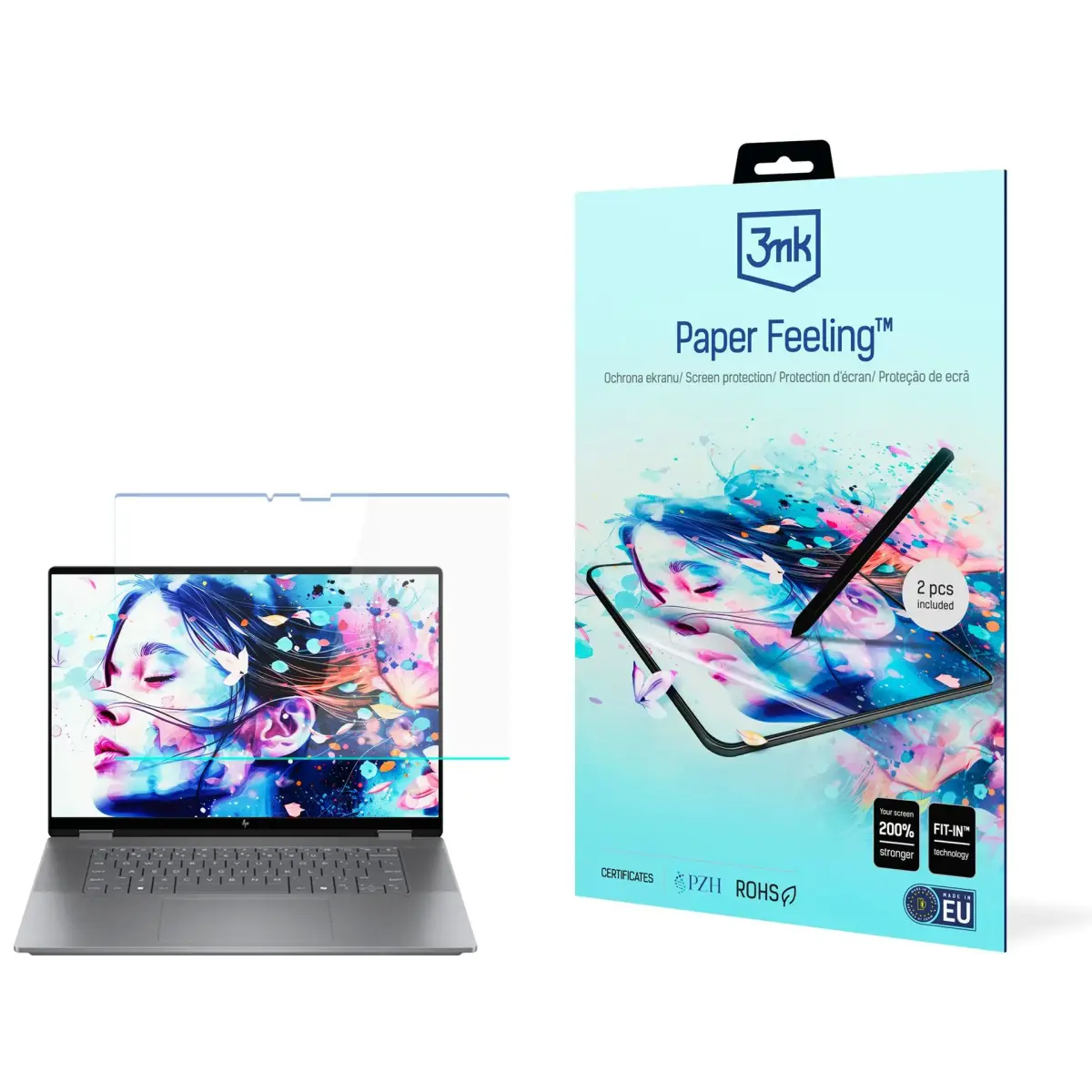 HP OmniBook X Flip NG AI 14" - up to 15" 3mk Paper Feeling