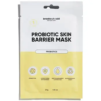 Breakout+aid Probiotic Skin Barrier Mask - Maska pro posílení pleťové bariéry 34.0g