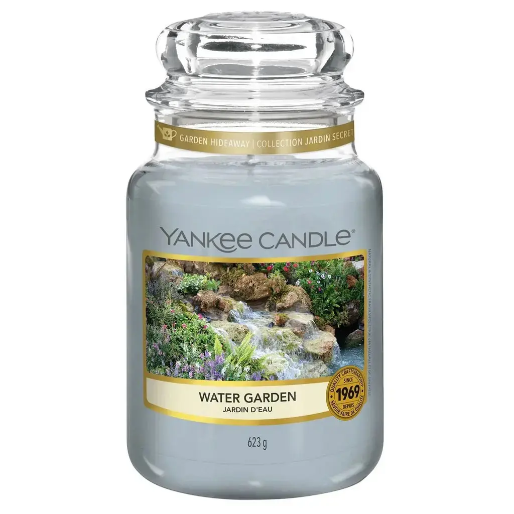 Yankee Candle, Water Garden, Scented Candle, 623 g