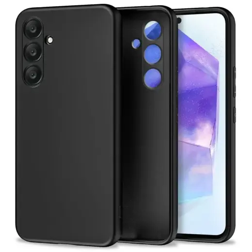 Tech-Protect Icon telefono dėklas Samsung Galaxy A55 5G (A556) juodas
