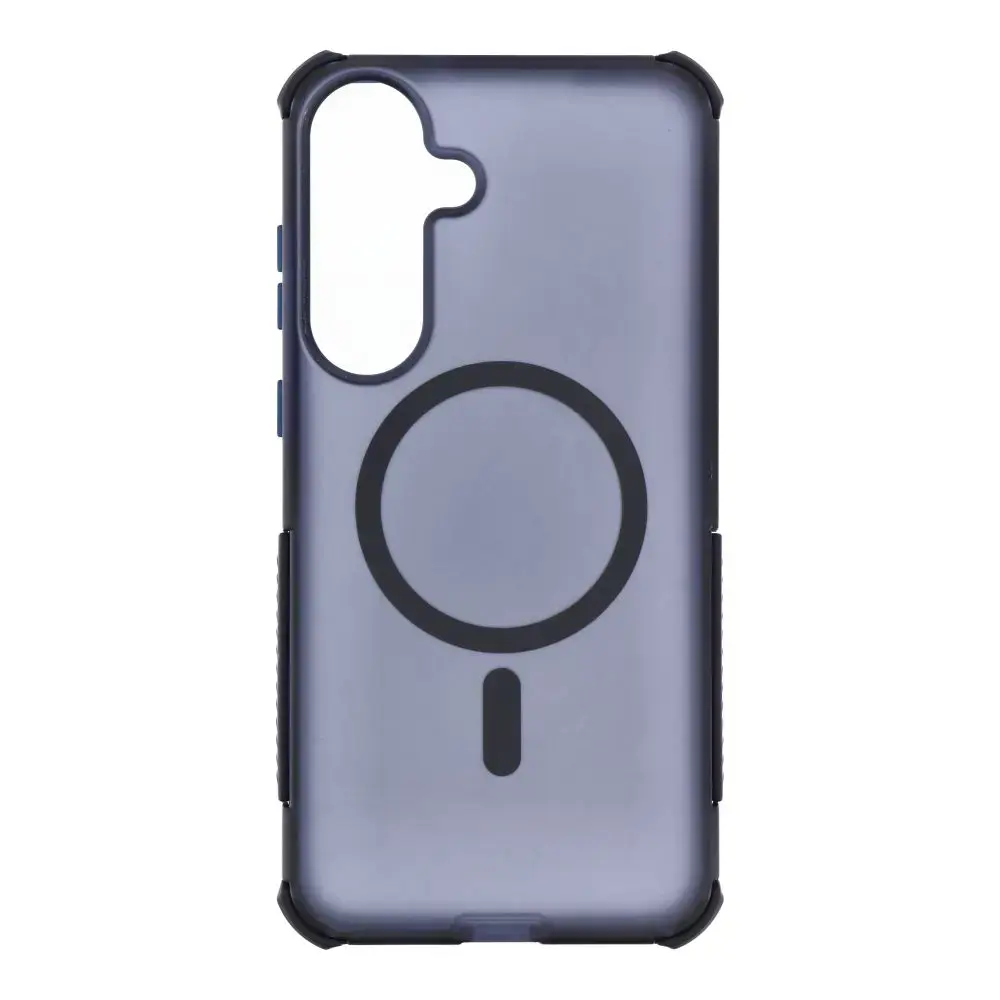 Forcell F-Protect BumperX Premium чехол с поддержкой MagSafe для телефона Samsung Galaxy S25 FE (S731) | S26 FE (S741) тёмно-синий
