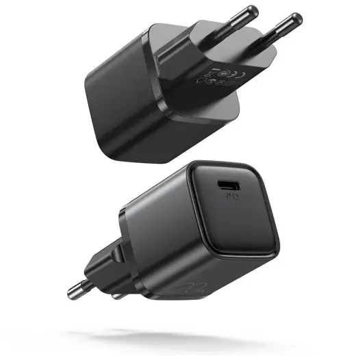 Joyroom L-P202 tīkla lādētājs | 20W | PD, QC3.0 | USB-C | melns
