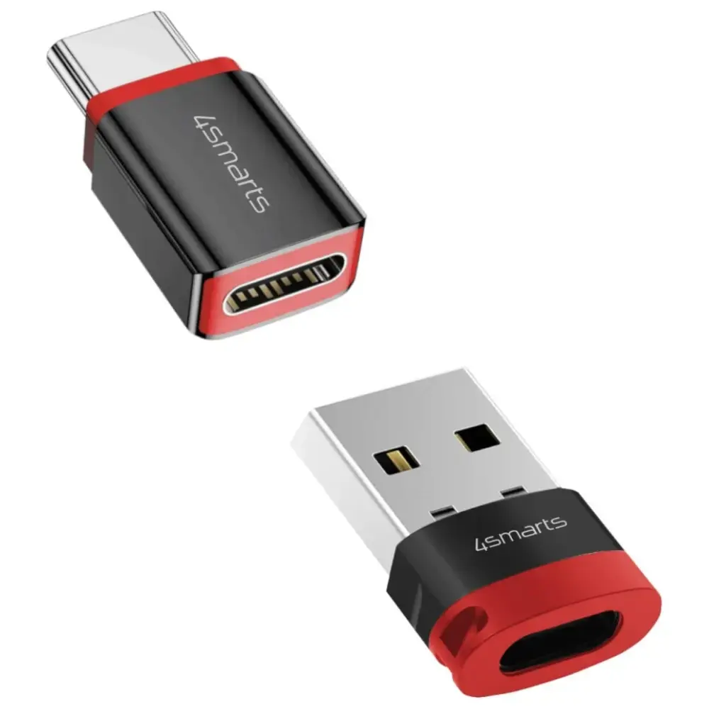 4smarts Data Blocker adapteris | USB-C į USB-C | juodas