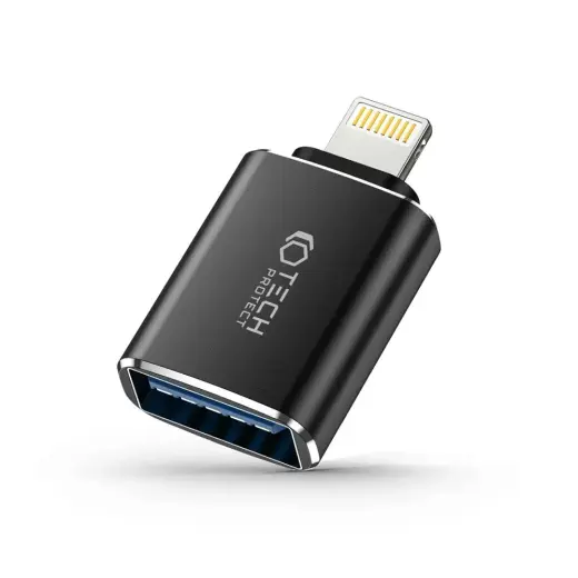 Tech-Protect Ultraboost адаптер | Lightning на USB 3.0 | чёрный