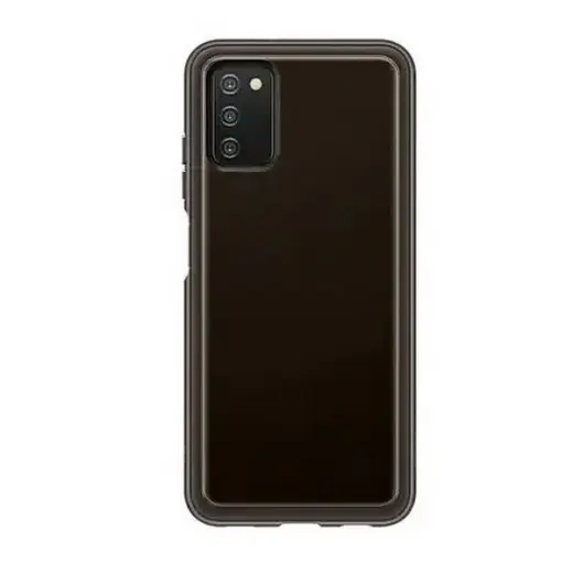 Samsung EF-QA038TBE Soft Clear чехол для телефона Samsung Galaxy A03s (A037) чёрный