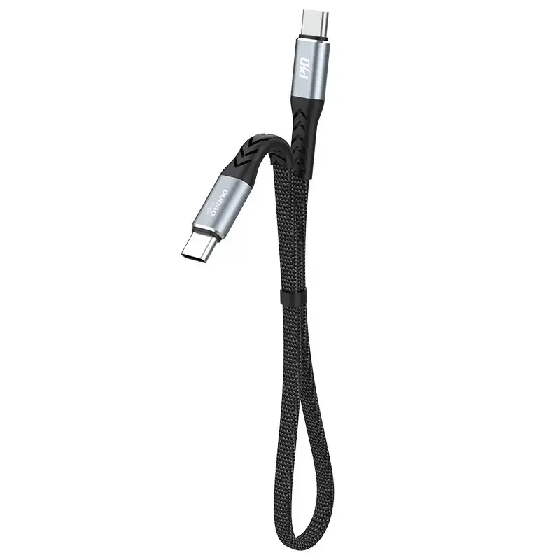 Dudao L10C data transfer and charging cable | USB-C to USB-C | 100W | black