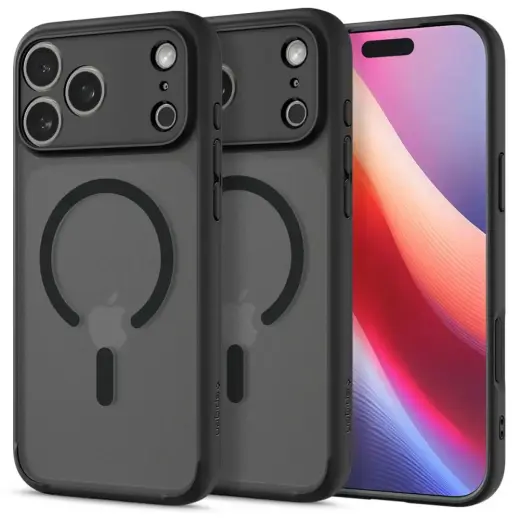 Spigen Ultra Hybrid MagSafe Case for iPhone 17 Pro Max - Black