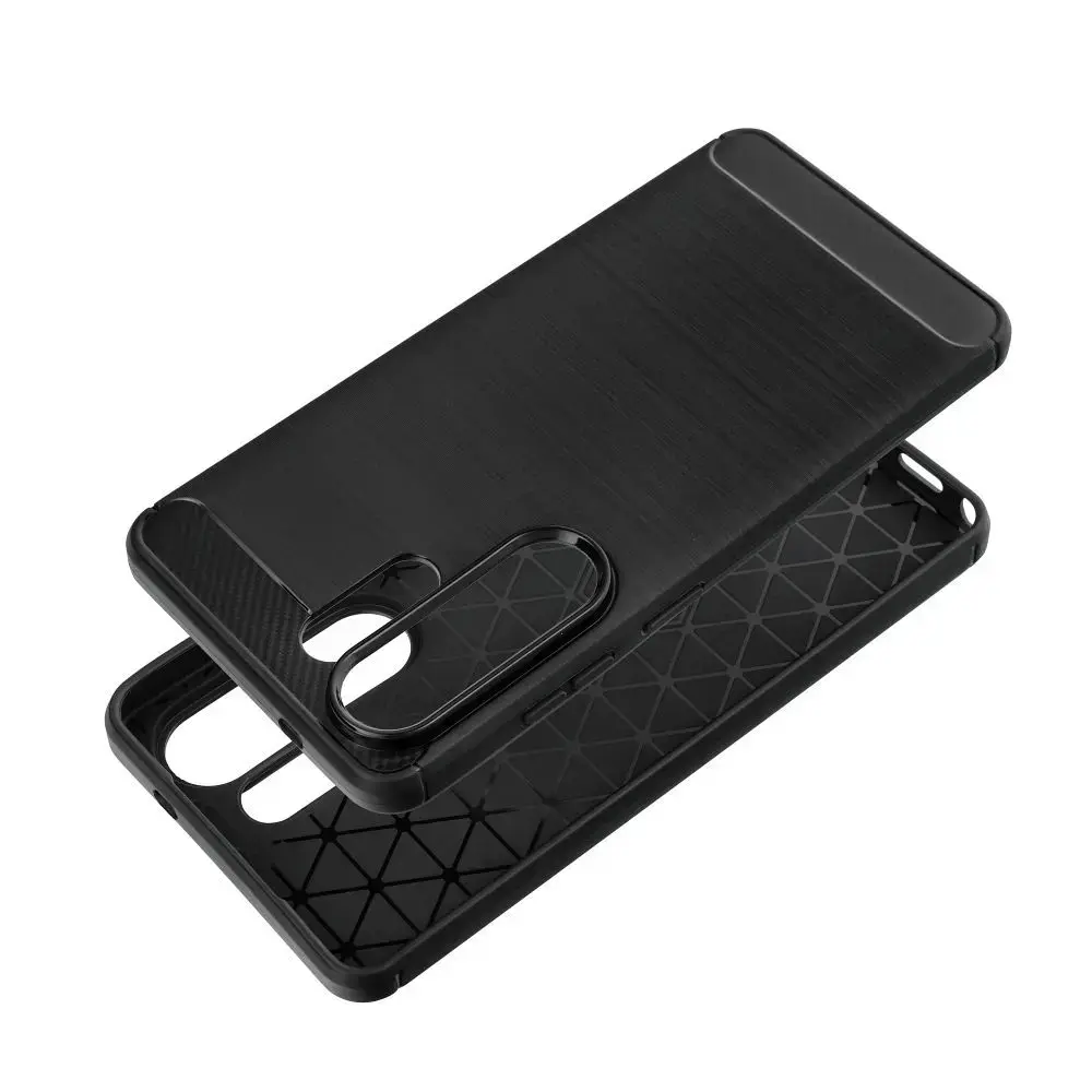 Carbon 2.0 telefono dėklas Samsung Galaxy A17 4G (A175) juodas