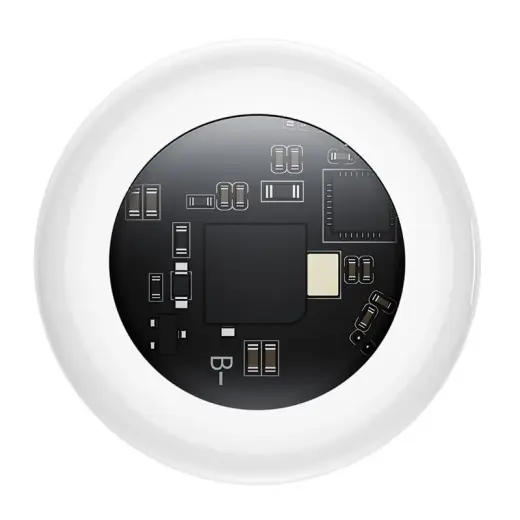 Lokators, kas ir saderīgs ar Apple Find My Hoco E91C, balts