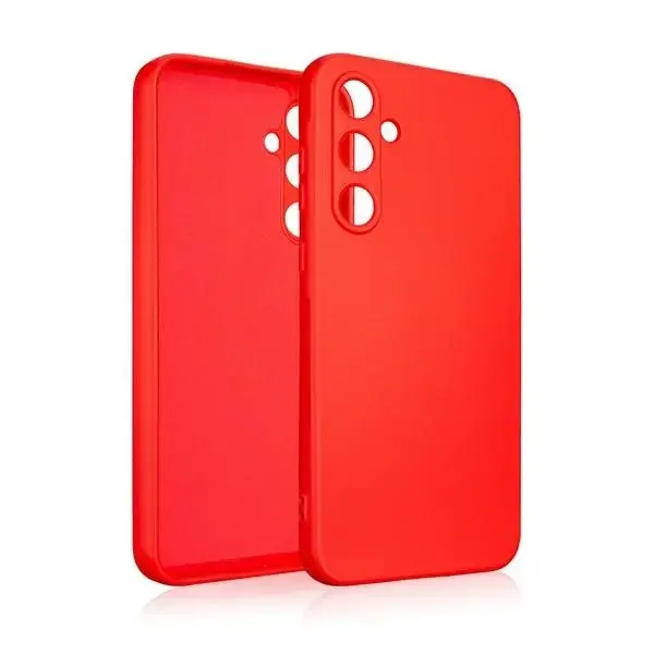 Beline Silicone telefono dėklas Samsung Galaxy A55 5G (A556) raudonas