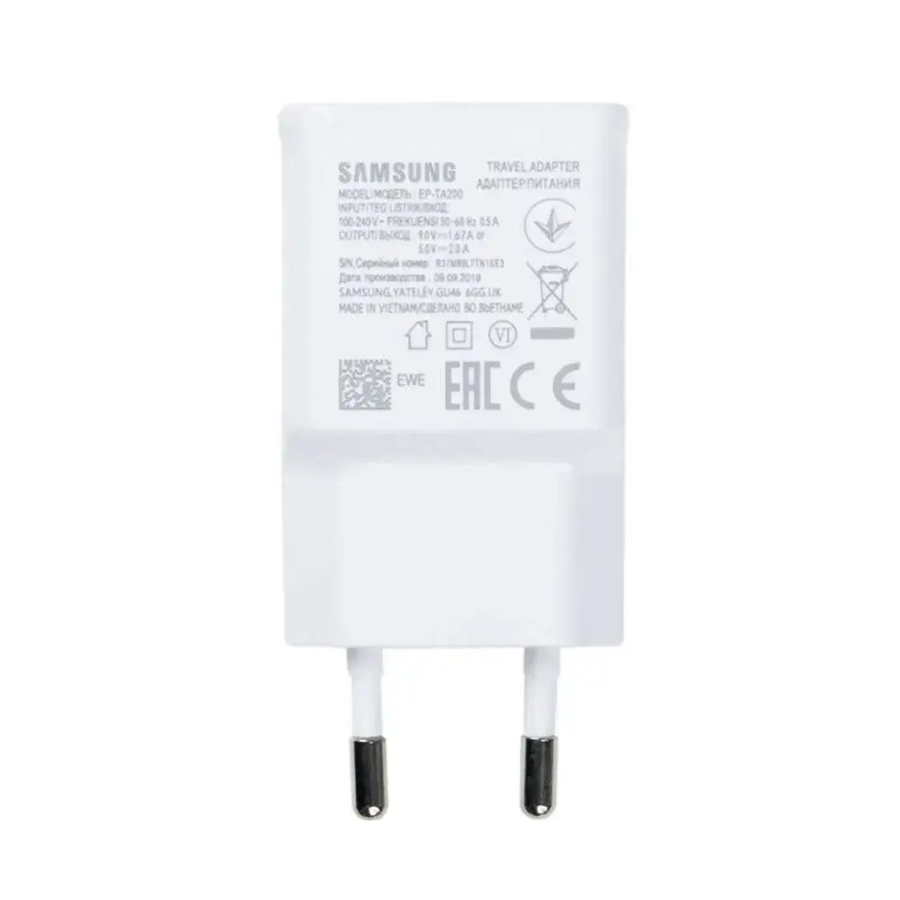 Samsung EP-TA200EWE tīkla lādētājs | 15W | USB-A | balts (OEM)