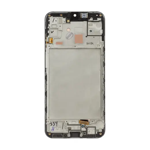LCD display + Touch Unit + Front Cover Samsung A155/A156 Galaxy A15 4G/5G Black (Service Pack)