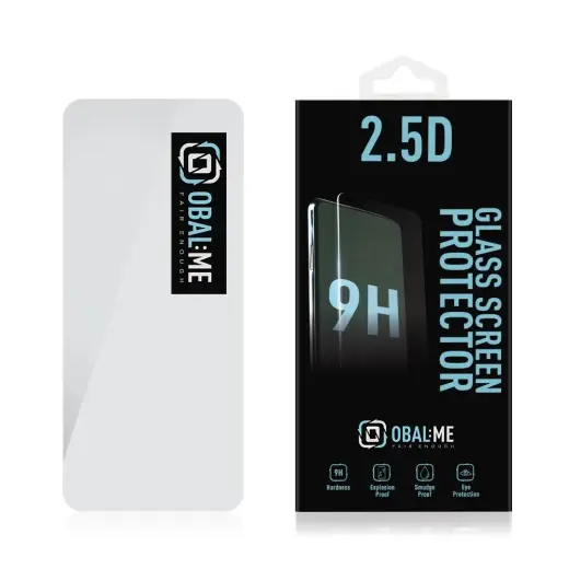 OBAL:ME 2.5D grūdintas stiklas telefonui Samsung Galaxy A55 5G, skaidrus