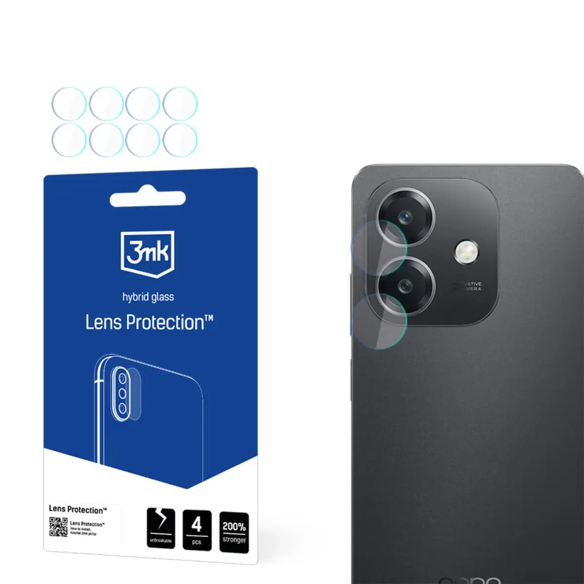 3mk Lens Protection camera lens protector for Oppo A40