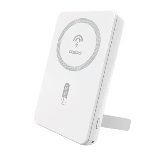 Dudao K14S+ external battery (powerbank) | 10000 mAh | 22.5W | USB-A, USB-C, MagSafe | white