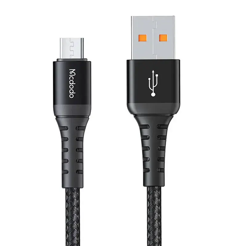 Mcdodo CA-2280 провод для передачи данных и зарядки | USB-A на Micro USB | 15W | 0.2m | черный