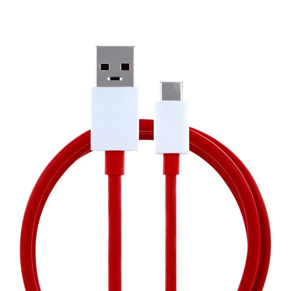 OnePlus D301 datu pārraides un uzlādes vads | USB-A uz USB-C | 20W | 1m | sarkans