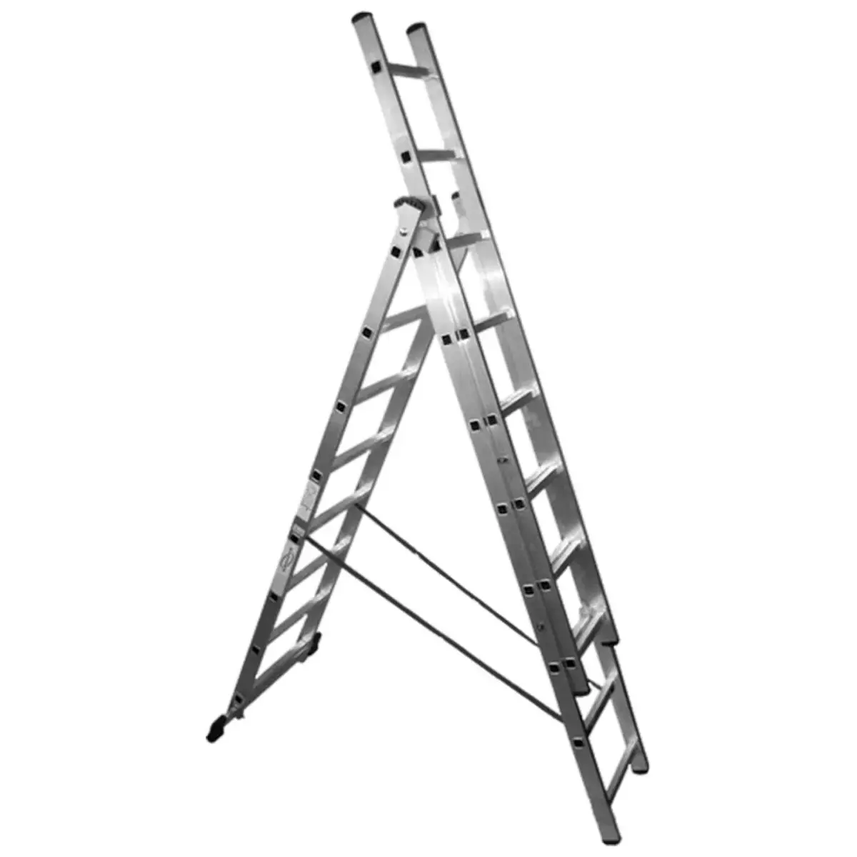 Kāpnes alumīnija 3x14 pakāpieni (1.4mm)