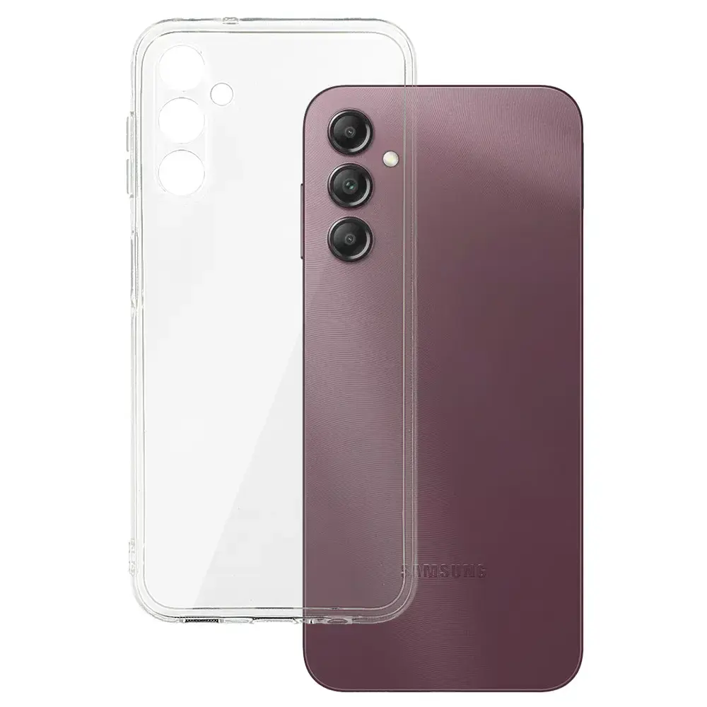 2 mm maciņš telefonam Samsung Galaxy A14 4G (A145) | A14 5G (A146) caurspīdīgs
