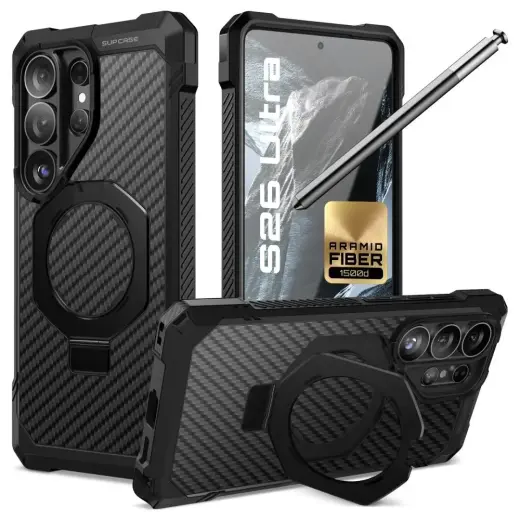 Supcase UB Grip Mag telefono dėklas su MagSafe palaikymu Samsung Galaxy S26 Ultra (S948)