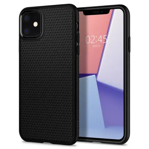 Spigen Liquid Air maciņš telefonam iPhone 11 melns