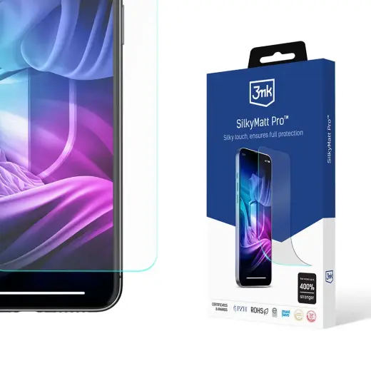 3mk Silky Matt Pro aizsargplēve telefona ekrānam iPhone XR