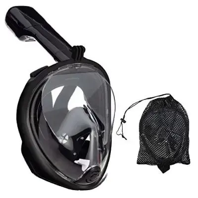GoodBuy Snorkeling Face Mask (Diving Mask) L | XL Black