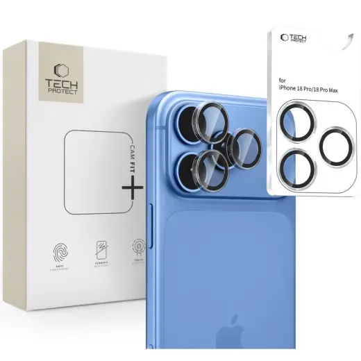 OSŁONA APARATU TECH-PROTECT CAMRING FIT+ IPHONE 18 PRO / MAX CLEAR