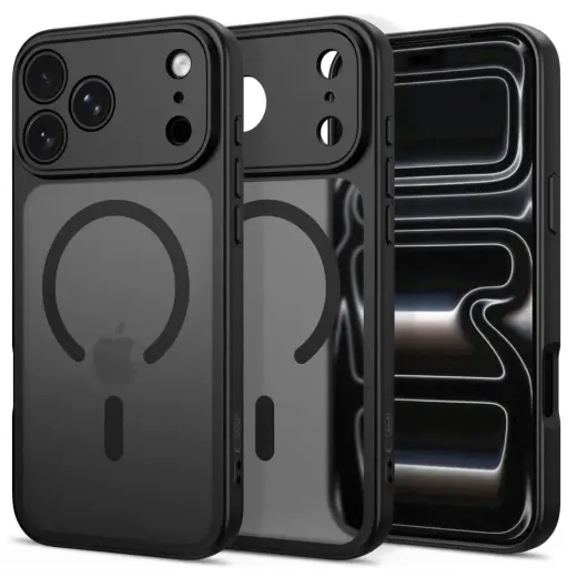 TECH-PROTECT BASICMAG telefoni ümbris MagSafe toega iPhone 17 Pro Max | iPhone 18 Pro Max must