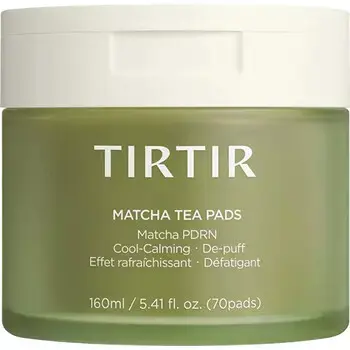TIRTIR Matcha Tea Pads - Zklidňující pleťové tampony ( 70 ks )