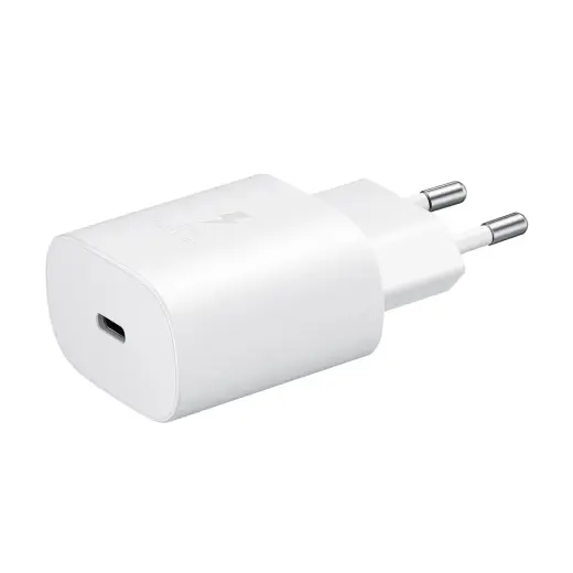Samsung EP-TA800EWE tīkla lādētājs | 25W | PD, PPS | USB-C | balts (OEM)