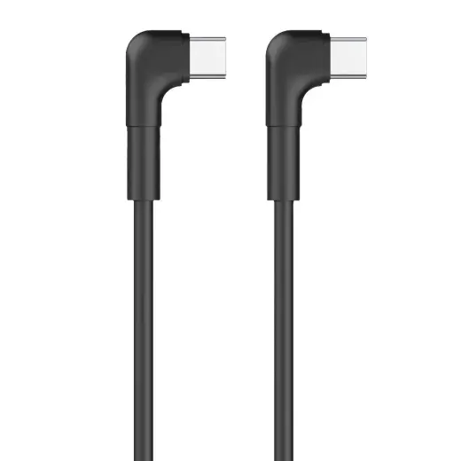 Maxlife MXUC-09 andmeedastus- ja laadimiskaabel | USB-C kuni USB-C | 60W | 1m | must