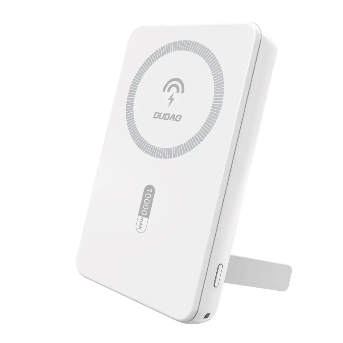 Dudao K14S+ external battery (powerbank) | 10000 mAh | 22.5W | USB-A, USB-C, MagSafe | white