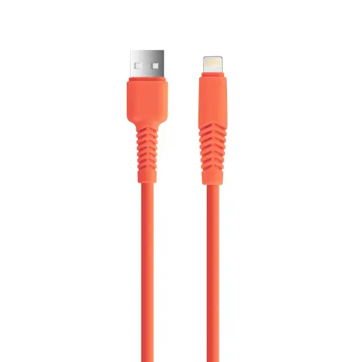 Setty KSA-L-1.5210 провод для передачи данных и зарядки | USB-A на Lightning | 10.5W | 1.5m | оранжевый