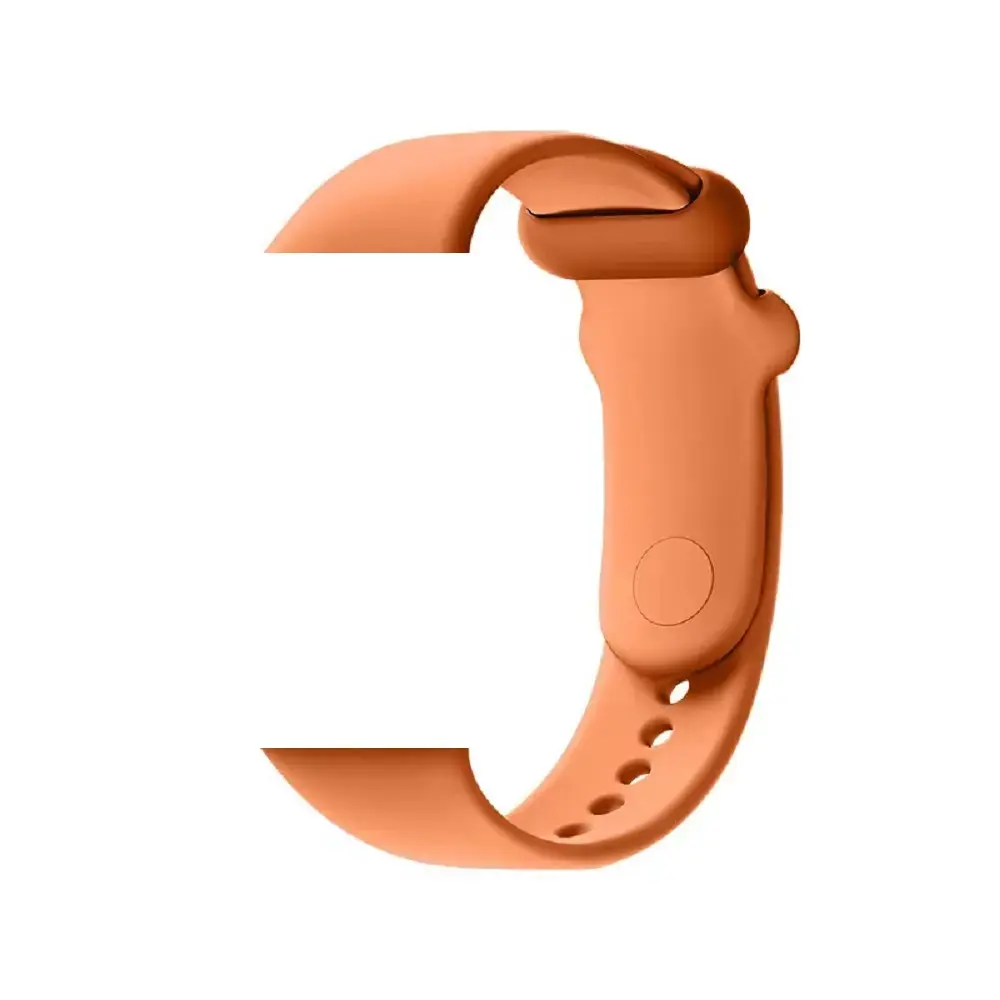 Devia Deluxe Sport išmaniojo laikrodžio dirželis Xiaomi Mi Band 8 Pro / Redmi Watch 4 | silikoninis | oranžinis